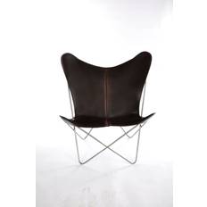 OX Denmarq Trifolium Chair Mocca Leather H86 x W78 x D69 cm Lænestol