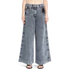 Palm Angels Mujer Pantalones vaqueros Palm Angels Woman Jeans - Grey