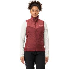 Dam - Röda - Träningsplagg Västar Vaude Women's Sesvenna Vest IV Syntetväst Färg röd