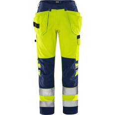 Fristads Arbetsbyxor Fristads Green Hantverkarbyxa Kl 2641 GPLU Varselgul/Marinblå (C60)