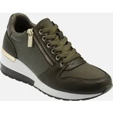 Lotus 'Isabella' Zip_up Trainers Khaki