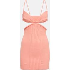 Off-White Midi Dresses Off-White Cutout minidress pink (UK 14)