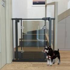 Pawhut Pressure Fit Safety Gate for Doorways and Staircases