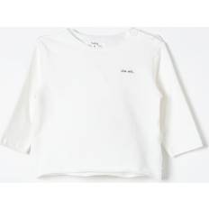 Blanc Cardigans Stella McCartney Kids Color T-Shirt - White