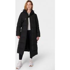 Sweaty Betty Nimbus Longline Puffer, Black, Women's