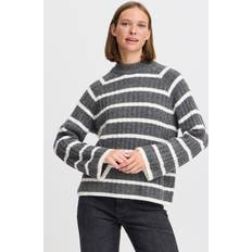 B.Young Kläder B.Young BYMARIANNE Pullover Grå för Dam Grey