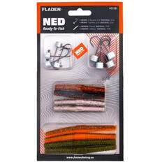 Fladen Fiskedrag Fladen NED Ready To Fish 8 Heads 8 Pack