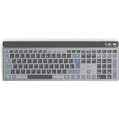 Hama Multi-Device-Tastatur WK-750 Kabellos Beleuchtet Schwarz 00173068