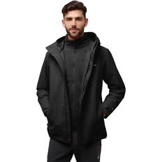 Jack Wolfskin Kläder Jack Wolfskin Altenberg 3In1 Jacket Dubbeljacka Färg svart