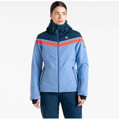 Snowboard Chaquetas Dare 2b Women's Water-repellent Flurry Jacket Hydrangea Blue Red