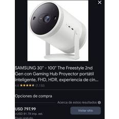 Projectors Samsung The Freestyle Projector 30"-100" White