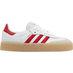adidas adidas Sambae "White/Red" sneakers women Rubber/Nubuck Leather/Fabric/Leather