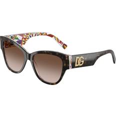 Solglasögon Dolce & Gabbana Sköldpaddemönstradeshell Solglasögon Kvinna