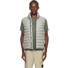 Stone Island Homme Gilets Stone Island Quilted Vest 100 Gr Gilet Grigio Uomo