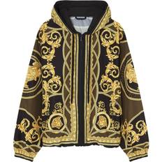 Versace Outerwear Versace Barocco Print Technical Fabric Blouson