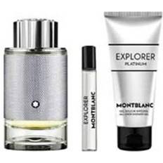 Montblanc Herr Gåvoboxar Montblanc Explorer Platinum Gift Set 100ml EDP Shower Gel 7.5ml