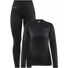Dame - Stretch Underbukser svedundertøj Craft Baselayer Set Women Black