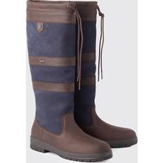 Galway støvle Navy w. brown Slim-Fit