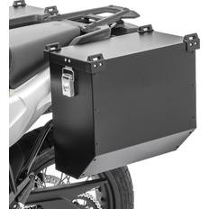 Motorrad Alukoffer Atlas 36Ltr Aluminium Seitenkoffer schwarz schwarz-schwarz