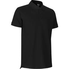 Elastan/Lycra/Spandex Polotrøjer ID Identity Stretch poloshirt sort