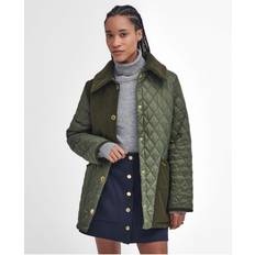 Quilted - Woman Jackets Barbour Reeth Quilted Jacket, Olive/Ancient