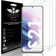 TechGear 3x (tpu) full coverage screen protector for samsung galaxy s21 s21 5g