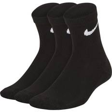 Nike Black Underwear Nike Boys Kids Basic Pack Crew Socks - Black