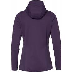 Violett Oberbekleidung Vaude Monviso Grid Hoodie Fleece Lila Frau