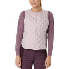 Reflectors - Women Vests Asics Nagino Run Padded Vest - Watershed Rose