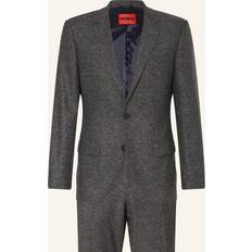 Grey - Man Suits HUGO Slim-Fit Suit Wool Blend - Grey