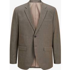 Brun - Herre Blazere Jack & Jones Habitjakke jprBushwick Mathew Reg Blazer Grå