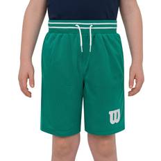 L Swimwear Wilson Boys' Open-Hole Mesh Shorts, Medium, Courtside Green