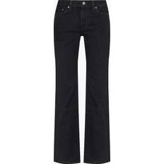 A Zampa Jeans Levis Womens Crew Look Superlow Boot Brand-patch Straight-leg Low-rise Stretch-denim Blend Jeans