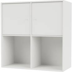 Lilla Reolsystem Montana Reol 1220 Med Ophængsbeslag 69.6 x 69.6 cm - 01 White Reolsystem