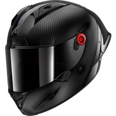 Full Face Helmets Motorcycle Helmets SHARK Helmets Aeron GP Plain Motorcycle Helmet (59-60cm) Glossy Carbon, Black