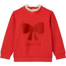 Liewood Överdelar Liewood Holiday Bow Dark Red Apple Red Rakel Sweatshirt