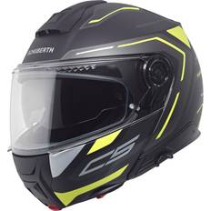 Schuberth C5 Omega klaphjelm gul
