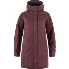 Biomaterialien Mäntel Fjällräven Kiruna Padded Parka Lila 2XS Frau