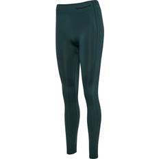 Donna - Verde Collant Hummel Leggins A Vita Alta Da Donna - Verde