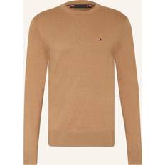 Cashmere Sweatere Tommy Hilfiger Crew Neck Jumper with Cashmere SAFARI CANVAS