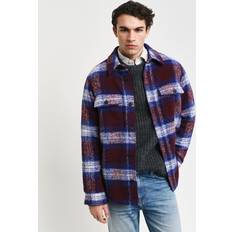 Overshirts - Rød Jakker Gant Check Wool Sn44