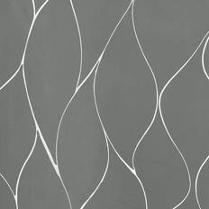 Curtains & Accessories Metro Lane Contrell Polyester Blackout Grommet / Eyelet Curtain Pair - Grey (55 cm W x 240 cm H)