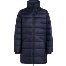 Tommy Hilfiger Dame Frakker Tommy Hilfiger Down Relaxed Funnel Neck Coat DESERT SKY