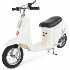 Razor Electric Vehicles Razor Pocket Mod Miniature Euro 24V Electric Kids Ride On Retro Scooter, White 82980