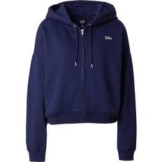 GAP Buitenkleding GAP Logo Fullzip Hoodie - Navy