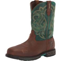 Turquoise Boots Georgia Boot womens Carbo-tec Lt Industrial Brown