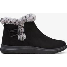 Clarks Ankle Boots Clarks Breeze Fur - Black