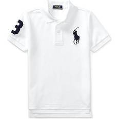 Polo Ralph Lauren Boys Toddler Big Pony Polo Shirt (2/2T, White)