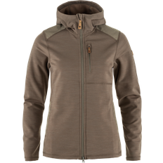 Fjällräven Womens Keb Fleece Hoodie (Brun (SUEDE BROWN/244) X-small)