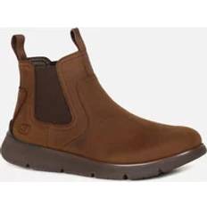 Skechers Brown Chelsea Boots Skechers Men's Augstino Mens Chelsea Boots Brown